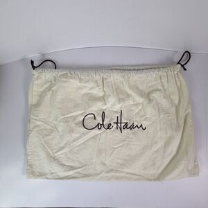 COLE HAAN Large Drawstring Logo Dust Bag Cover 21”x14”